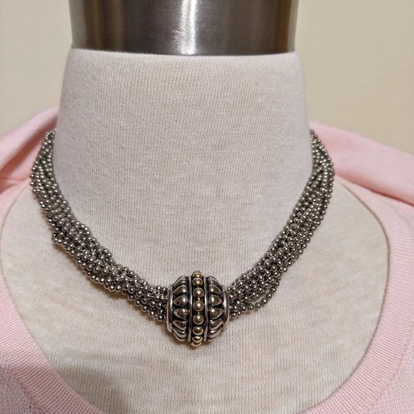 Fashion Sliver tone necklace - Picture 1 of 7